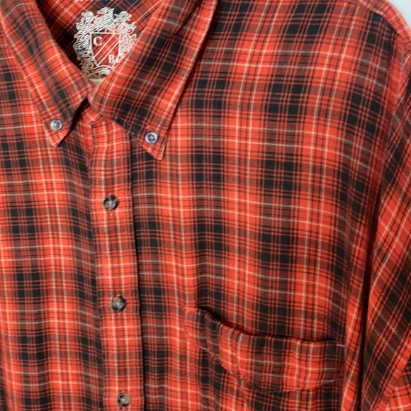❌❌ SOLD ❌❌ CUTTER & BUCK FLANNEL BUTTON DOWN SHIRT - Picture 3 of 6